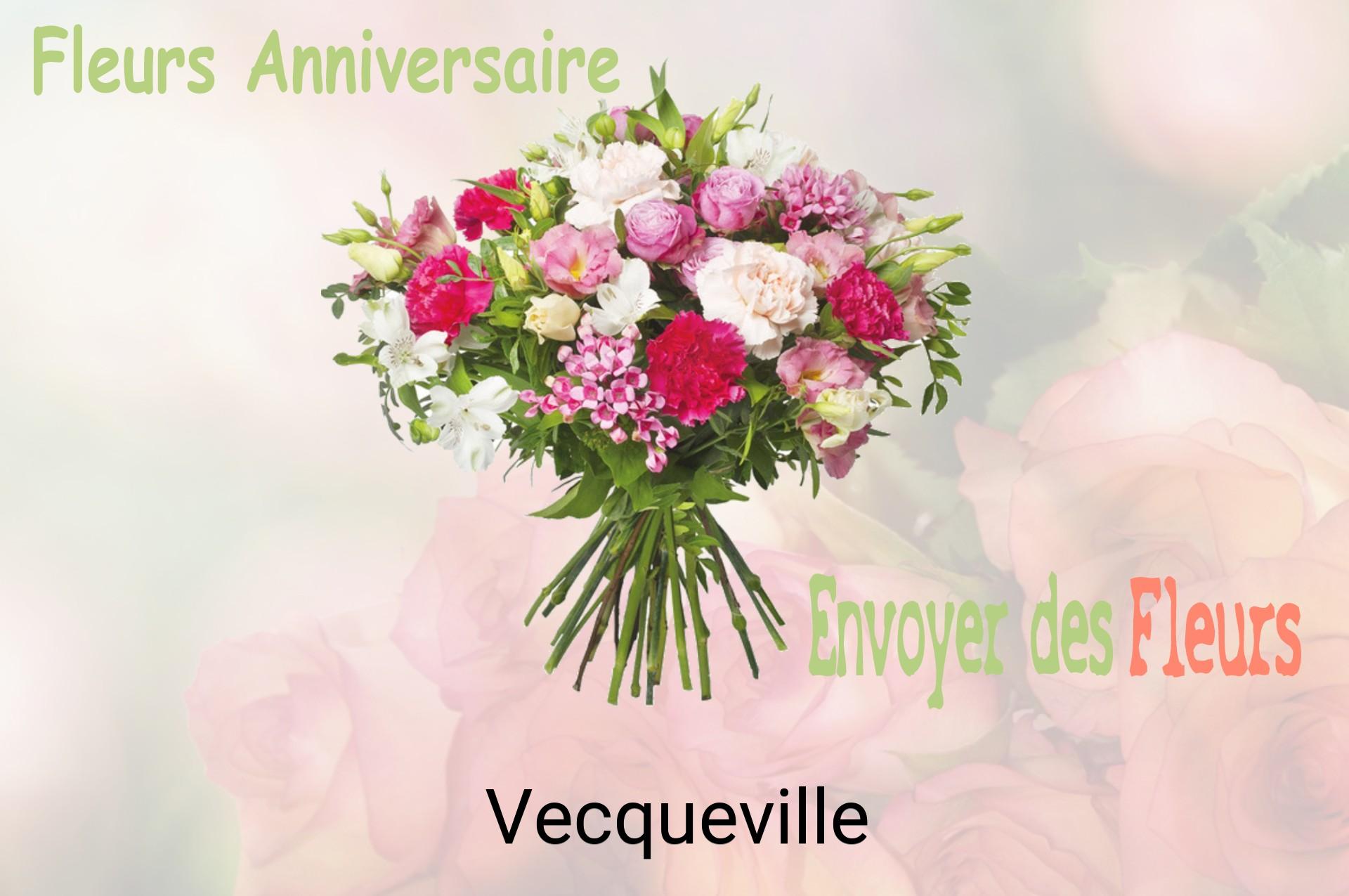 Bouquet de fleurs d’anniversaire livré à Vecqueville