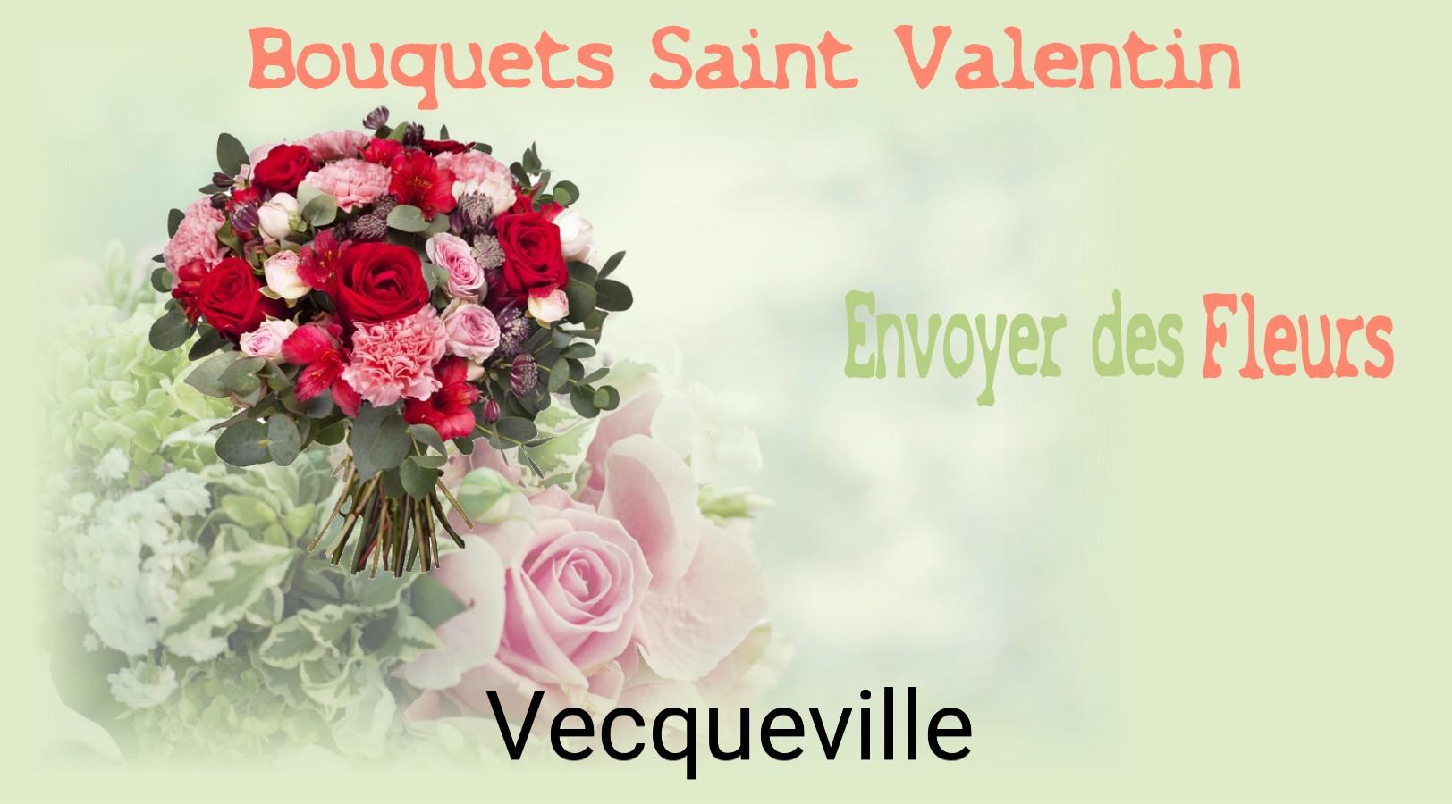 Roses de Saint-Valentin livrées à Vecqueville